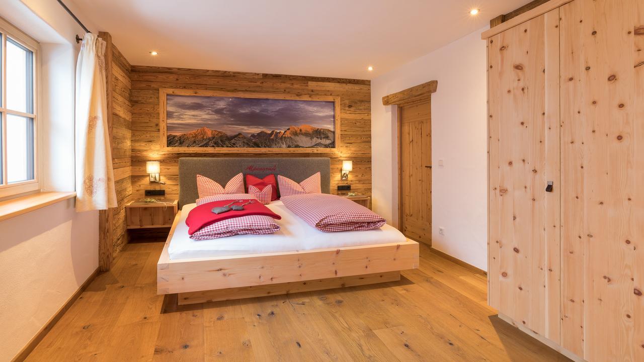 Gastehaus Alpengruss Hotel Wallgau Esterno foto