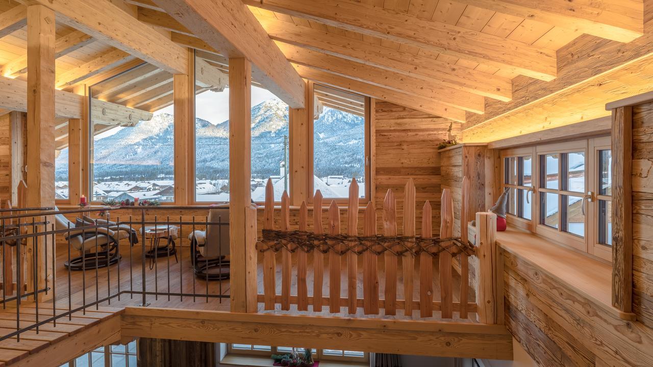Gastehaus Alpengruss Hotel Wallgau Esterno foto
